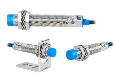 Sensor de proximidad capacitivo M12 no enrasado, detección 5 mm (CP-NFL-M12-P-5)